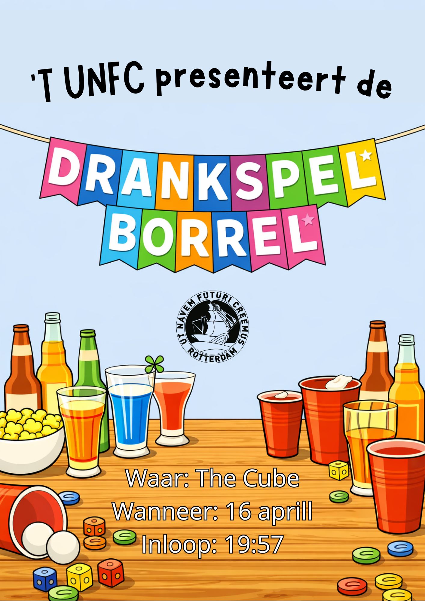 Spelletjes borrel!